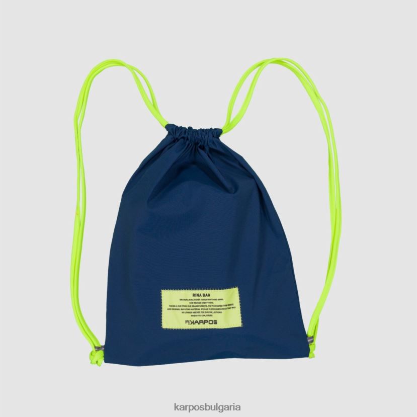 чанта| син отличителен знак Жени Karpos чанта rina FZ08Z948