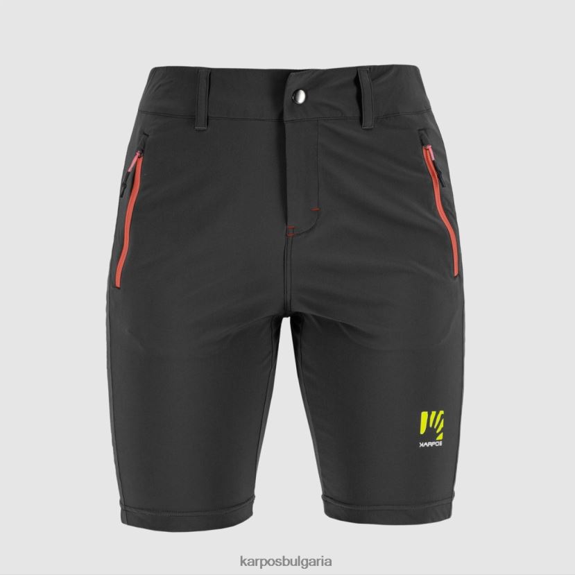 кратко| черно/винтидж индиго Жени Karpos фантазия на бермудите FZ08Z1563