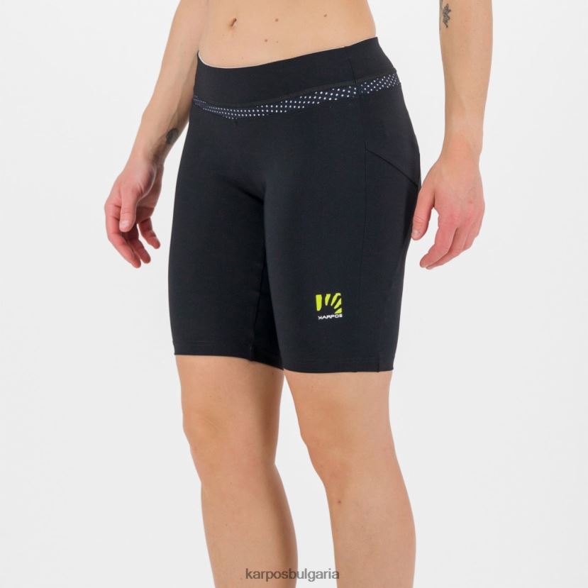 кратко| Черно бяла Жени Karpos непринуден на бермудите FZ08Z1595