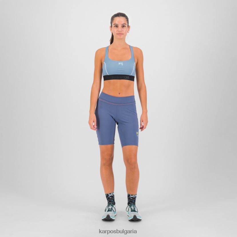 кратко| ретро индиго/горещ корал Жени Karpos непринуден на бермудите FZ08Z1596