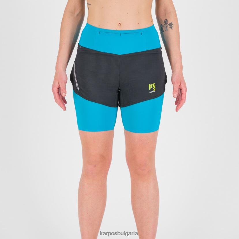 кратко| синя птица/черна Жени Karpos cengia w къс FZ08Z1554