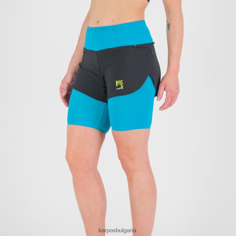 кратко| синя птица/черна Жени Karpos cengia w къс FZ08Z1554