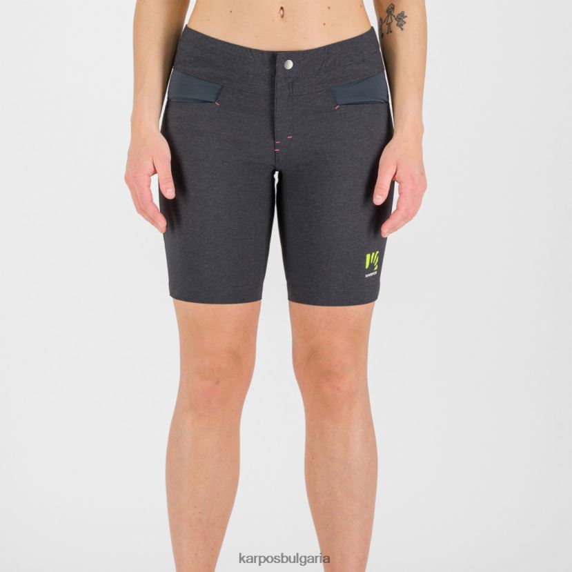 кратко| черно/тъмно сиво Жени Karpos dolada w bermuda FZ08Z1615