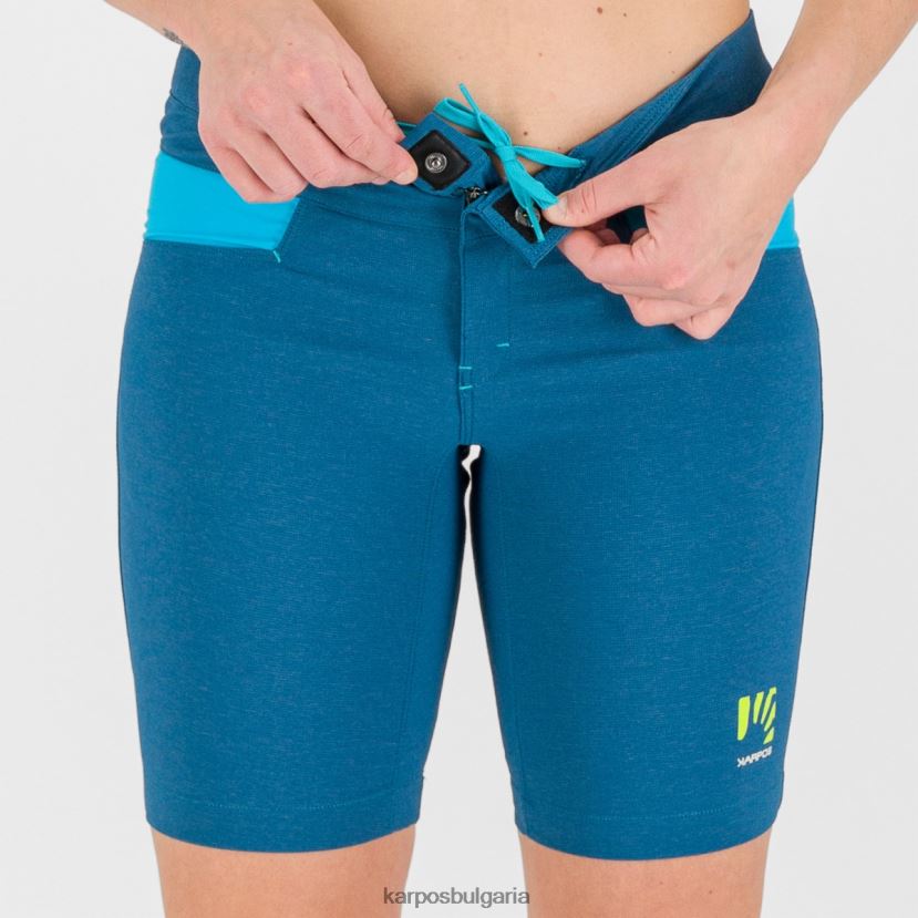 кратко| мароканско синьо/синя птица Жени Karpos dolada w bermuda FZ08Z1616