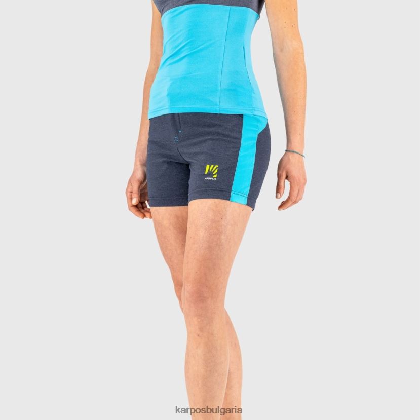 кратко| черно/кабаре Жени Karpos santa croce w къс FZ08Z1603