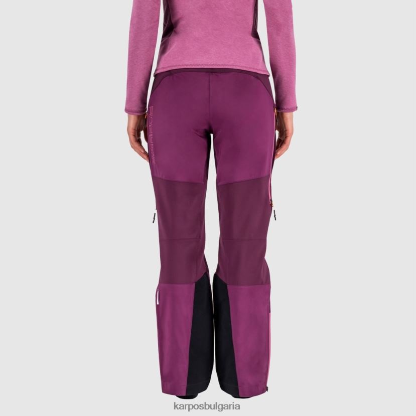 панталон| бял черен Жени Karpos мармолада с панталон FZ08Z1399