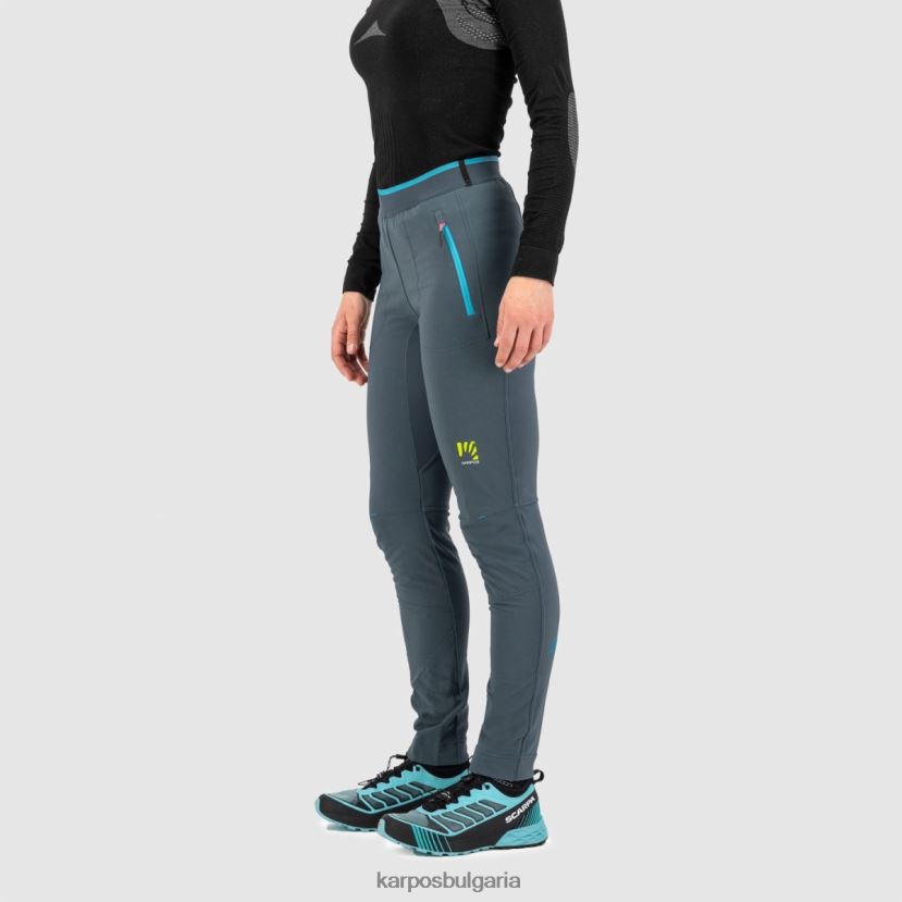 панталон| тъмен шисти/син атол Жени Karpos федера с панталон FZ08Z1427