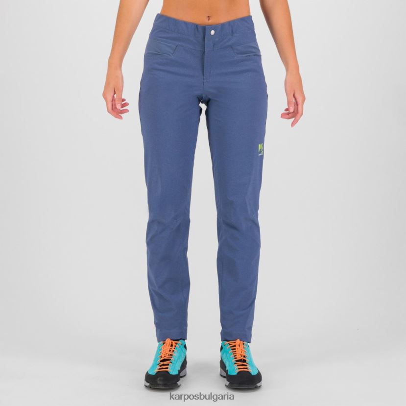 панталон| реколта индиго Жени Karpos долада с панталони FZ08Z1488