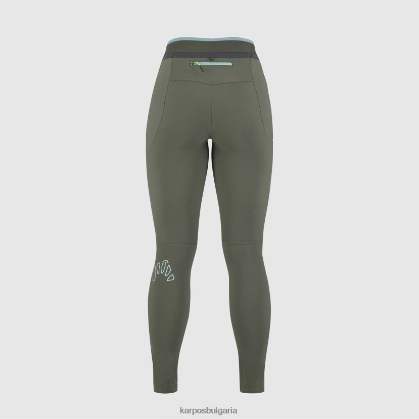 панталон| мащерка/черен пясък Жени Karpos лаваредо плюс зима със стегнато FZ08Z1496