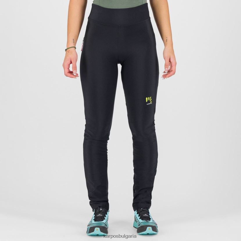 панталон| черен розов флуо Жени Karpos лесен зимен панталон FZ08Z1518