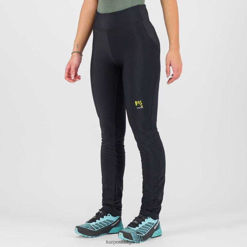 панталон| черен розов флуо Жени Karpos лесен зимен панталон FZ08Z1518