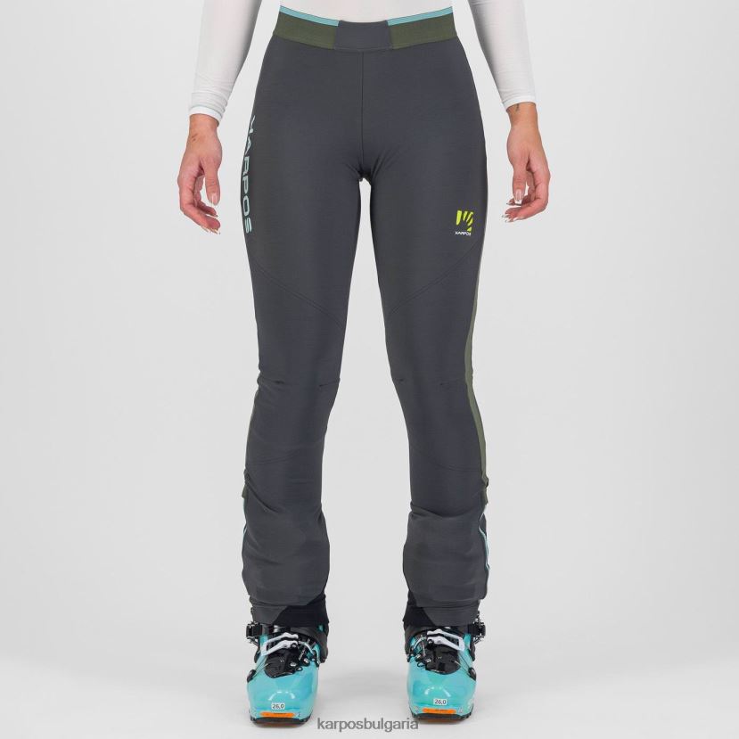 панталон| черен пясък/мащерка Жени Karpos alagna evo w панталон FZ08Z1465