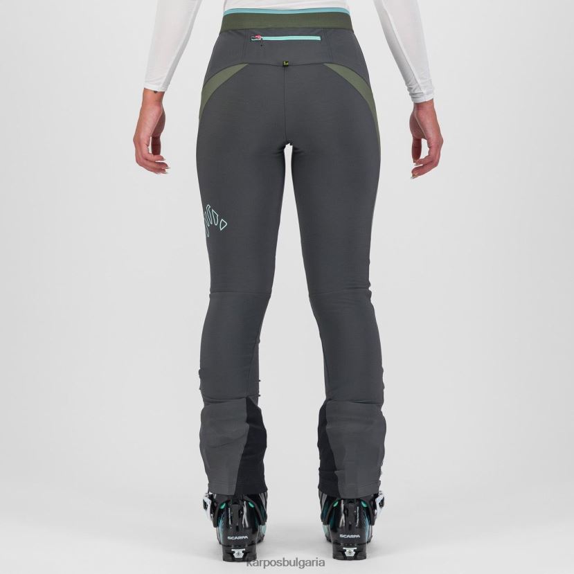 панталон| черен пясък/мащерка Жени Karpos alagna evo w панталон FZ08Z1465