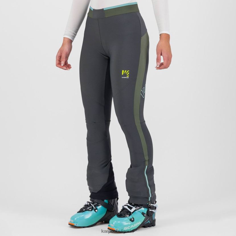 панталон| черен пясък/мащерка Жени Karpos alagna evo w панталон FZ08Z1465