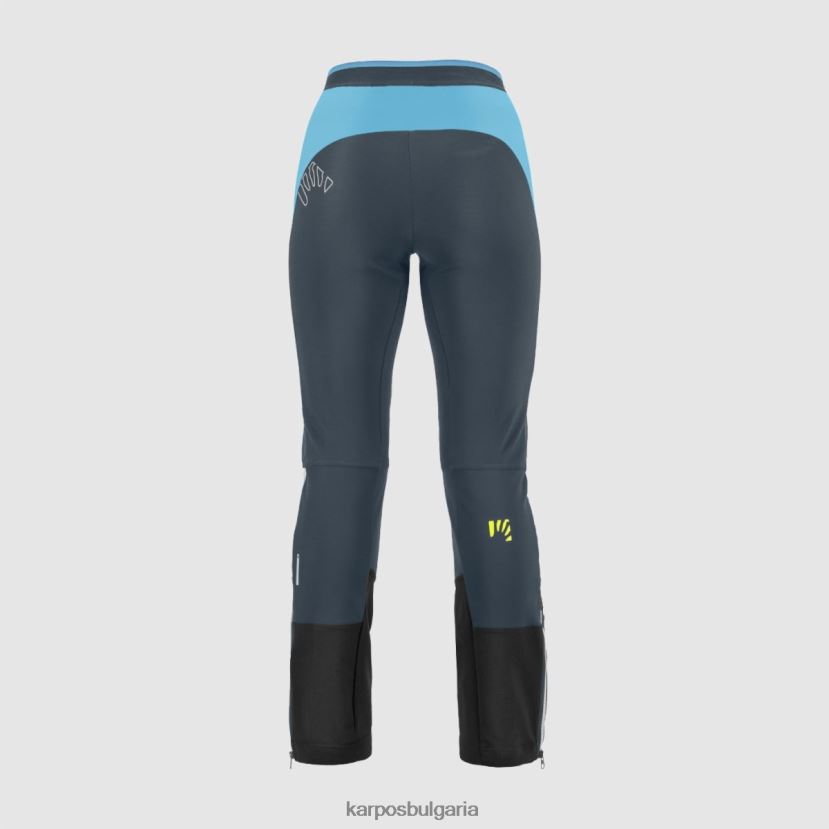панталон| тъмен шисти/син атол Жени Karpos alagna plus evo w панталон FZ08Z1408