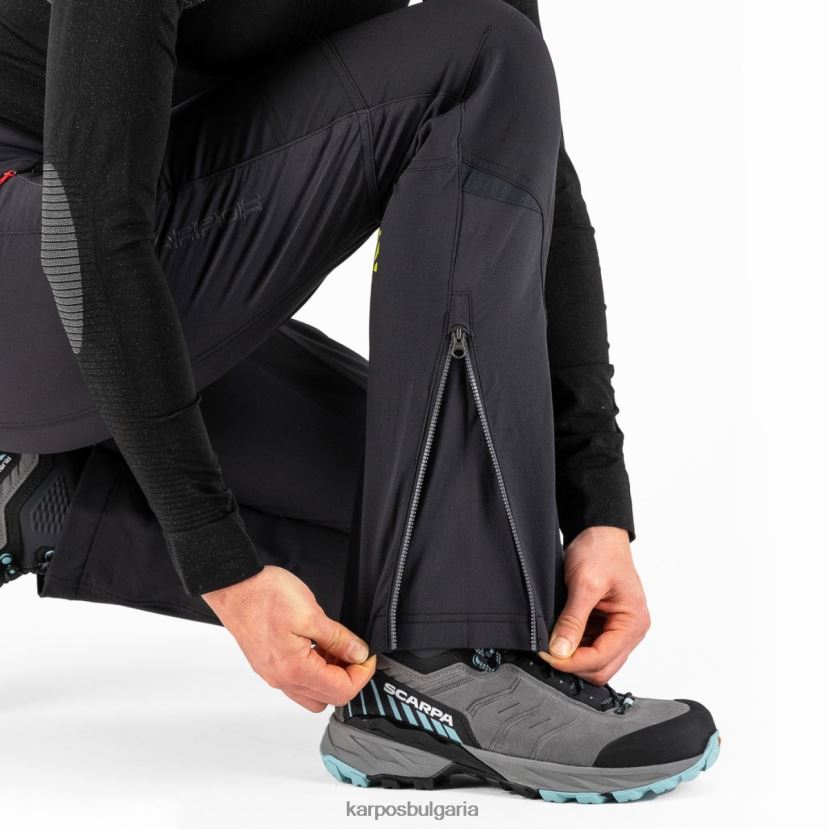 панталон| черно тъмно сиво Жени Karpos cevedale evo w панталон FZ08Z1436