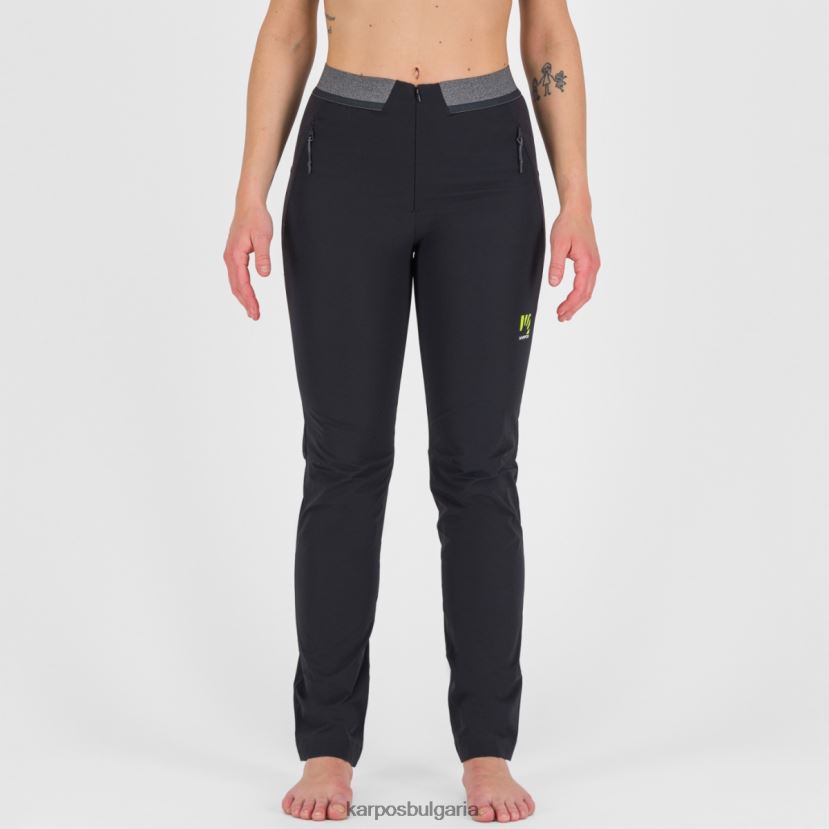 панталон| черно/тъмно сиво Жени Karpos tre cime w панталон FZ08Z1481