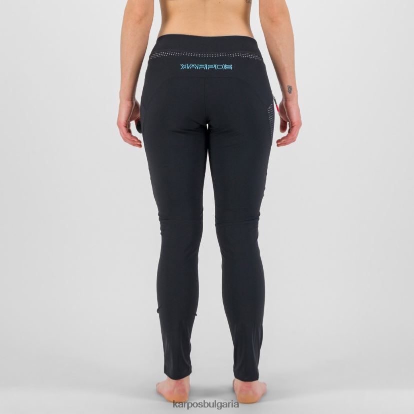 панталон| Черно бяла Жени Karpos лесен w панталон FZ08Z1533