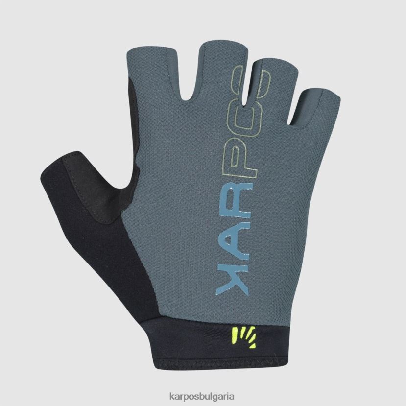 ръкавица| тъмен шисти/северен атлантик Жени Karpos бърза ръкавица с 1/2 пръста FZ08Z890