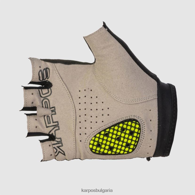 ръкавица| черен Жени Karpos бърза ръкавица с 1/2 пръста FZ08Z891