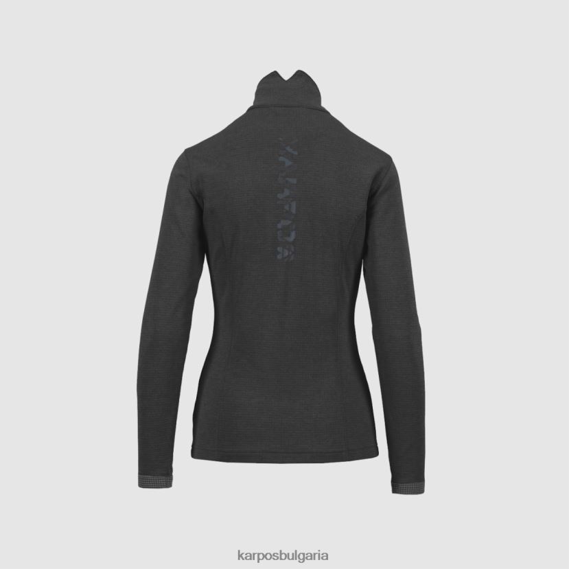 руно| индийско мастило Жени Karpos пицоко с половин цип FZ08Z1208