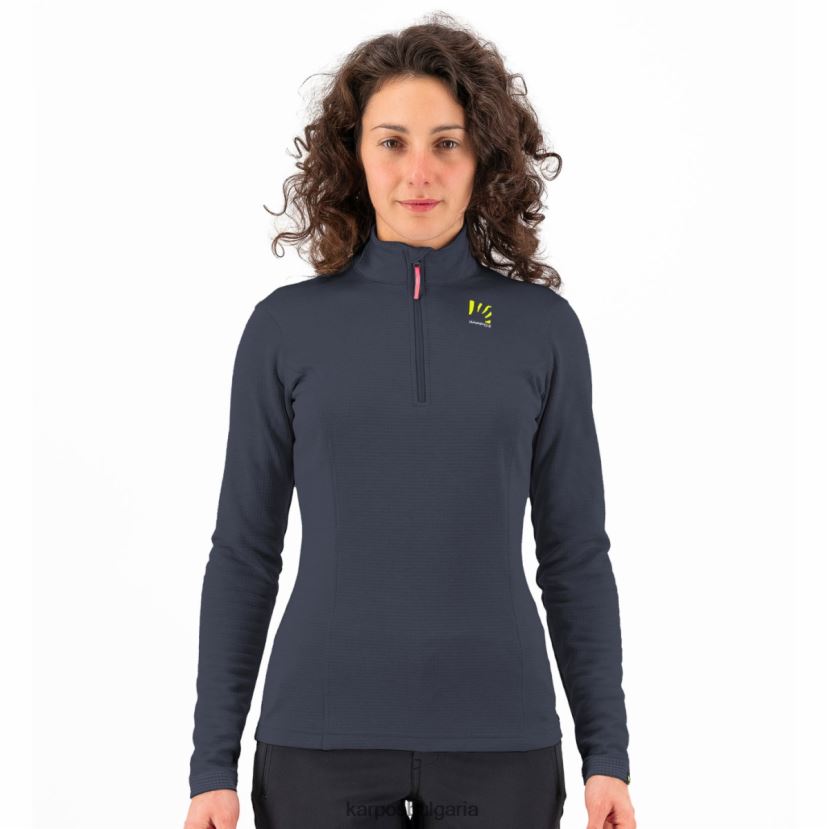 руно| индийско мастило Жени Karpos пицоко с половин цип FZ08Z1208