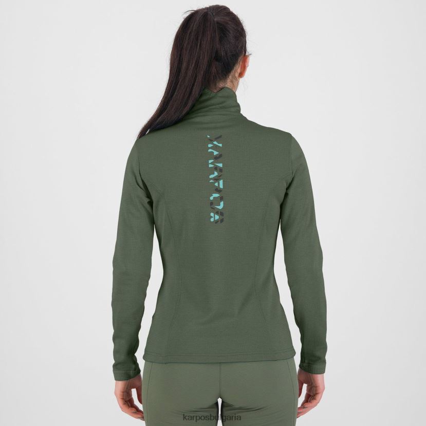 руно| мащерка Жени Karpos пицоко с половин цип FZ08Z1209