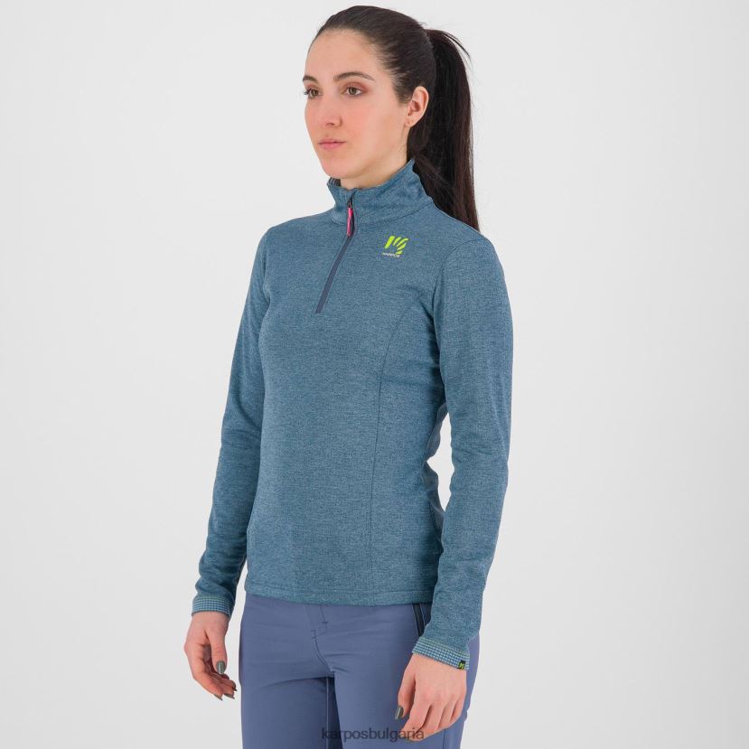 руно| Берингово море Жени Karpos пицоко с половин цип FZ08Z1214