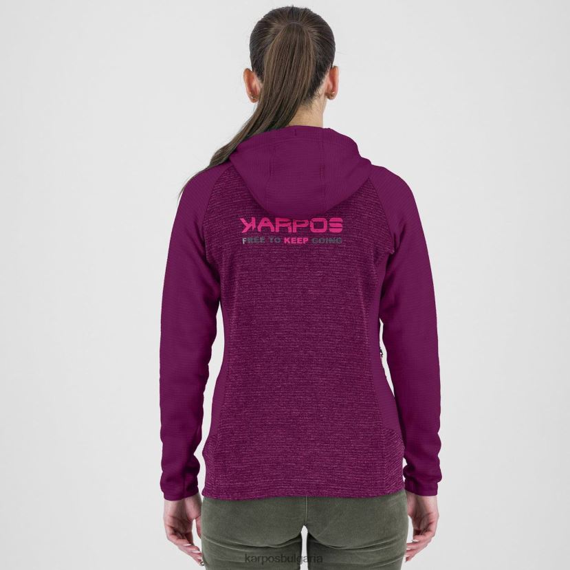 руно| момченце Жени Karpos camoscio с качулка с цял цип FZ08Z1121