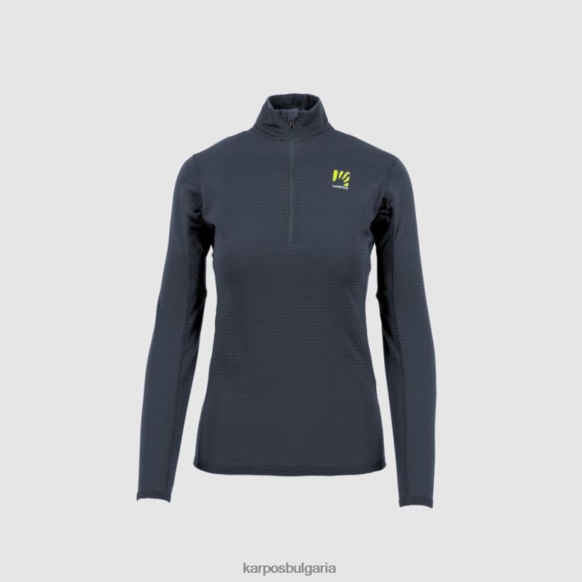 руно| индийско мастило Жени Karpos croda light с половин цип FZ08Z1217