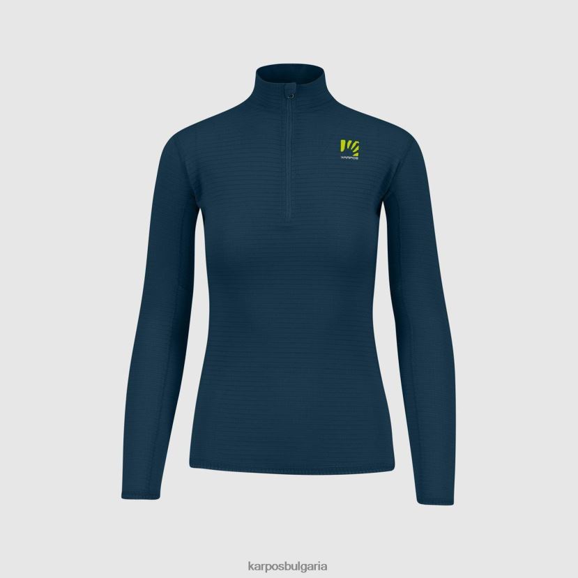 руно| полунощ Жени Karpos croda light с половин цип FZ08Z1218