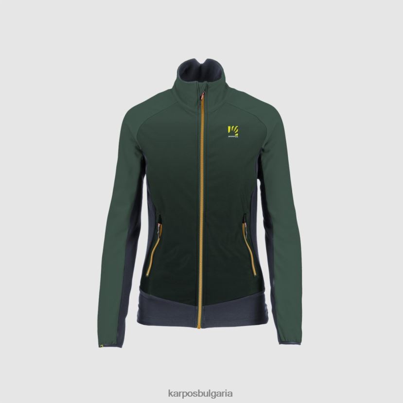 руно| индийско мастило/зелено в джунглата Жени Karpos croderes w руно FZ08Z1151