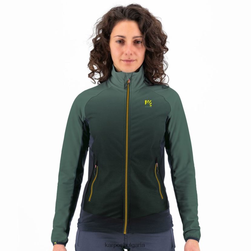 руно| индийско мастило/зелено в джунглата Жени Karpos croderes w руно FZ08Z1151