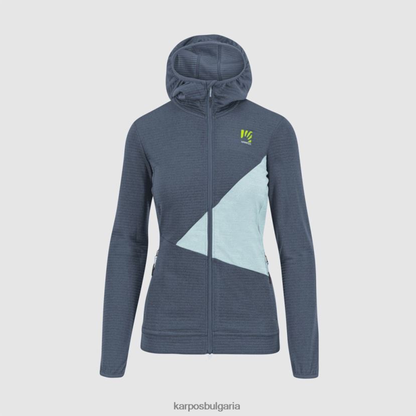 руно| реколта индиго/аквамарин Жени Karpos nuvolau w руно FZ08Z1181