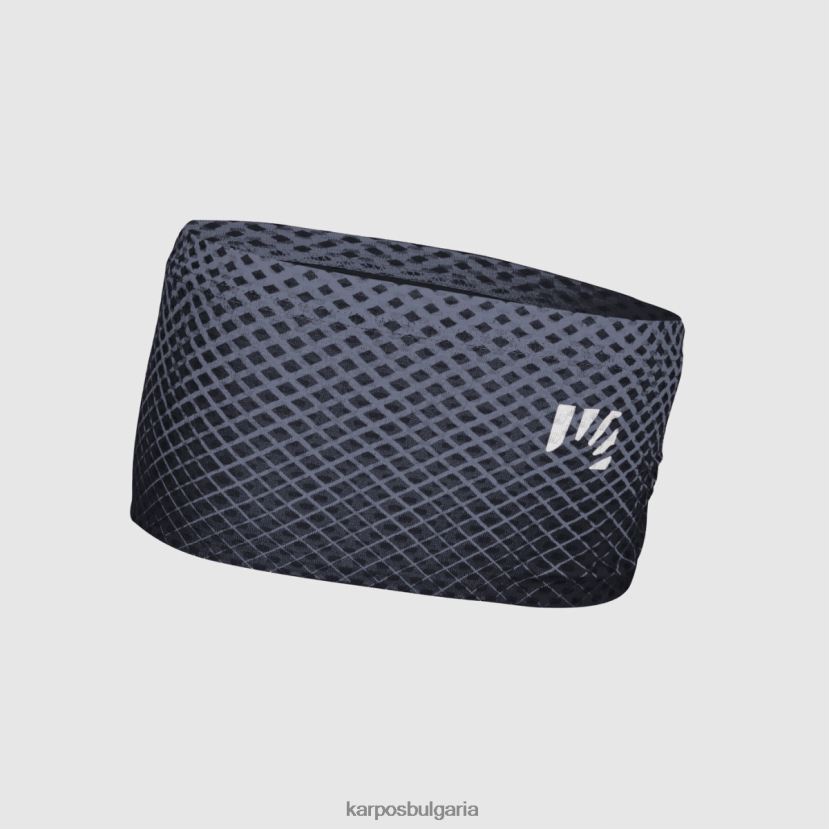 шапки| омбре синьо/черно Жени Karpos мрежа с лента за коса FZ08Z1620