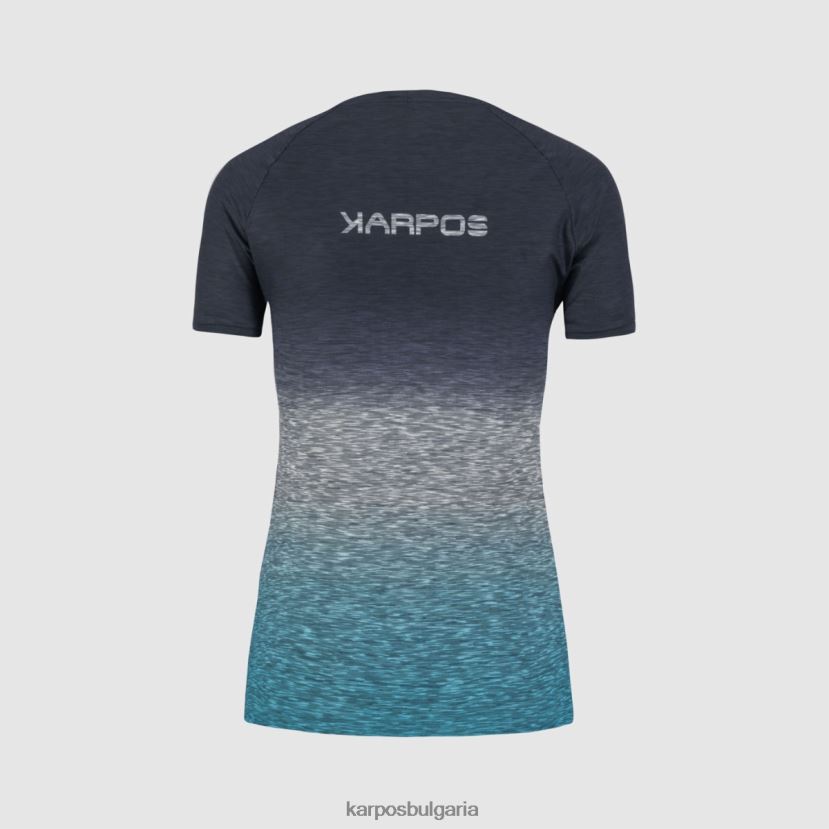 тениска| небесен капитан/син атол Жени Karpos прато пиаца с фланелка FZ08Z1267