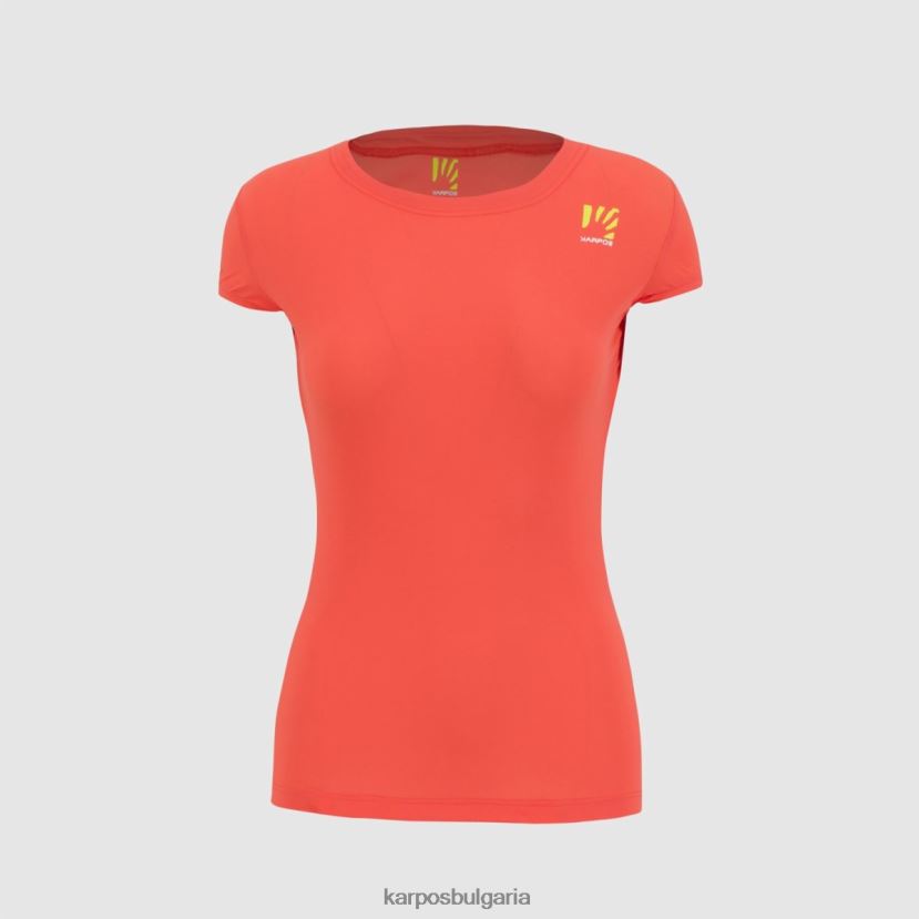 тениска| горещ корал Жени Karpos спокойна фланелка FZ08Z1295