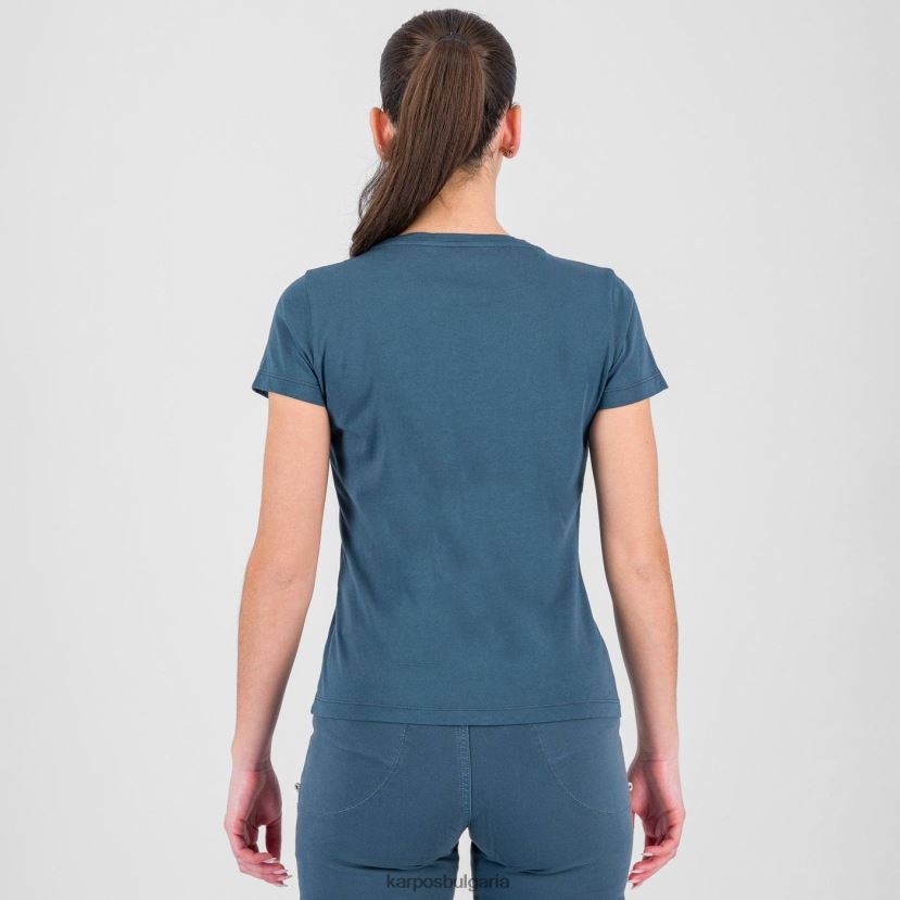 тениска| полунощ Жени Karpos минзухар с тениска FZ08Z1334