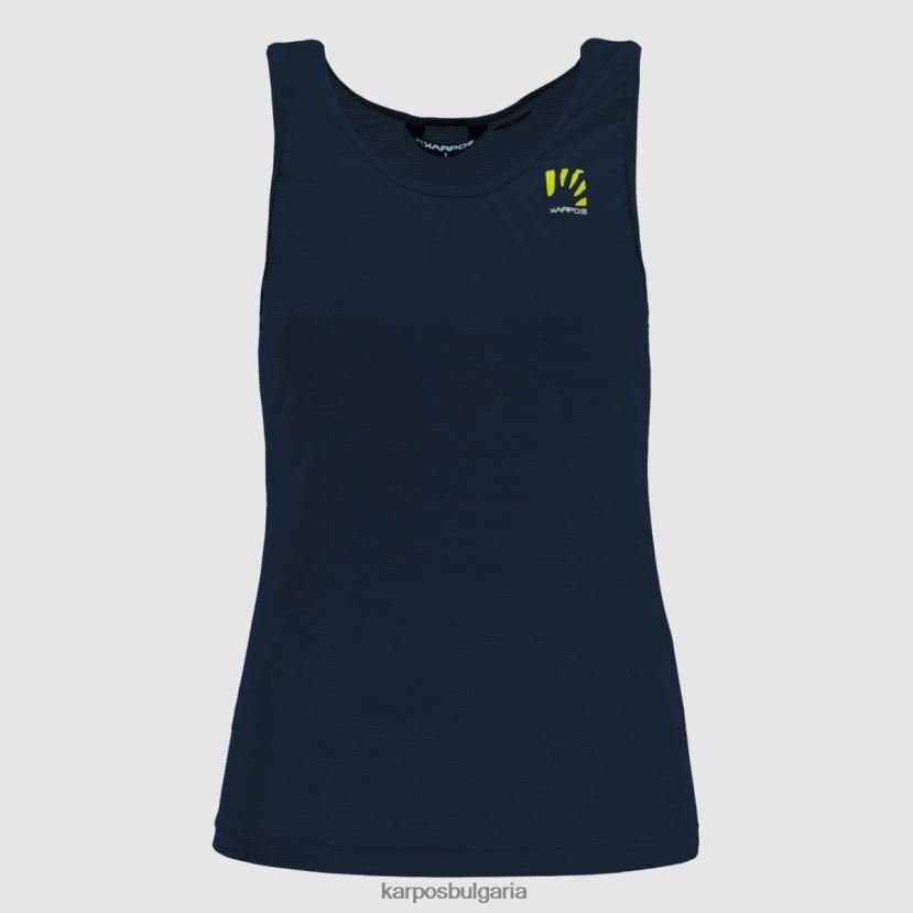 тениска| небесен капитан/бял/син атол Жени Karpos лома с върха FZ08Z1383