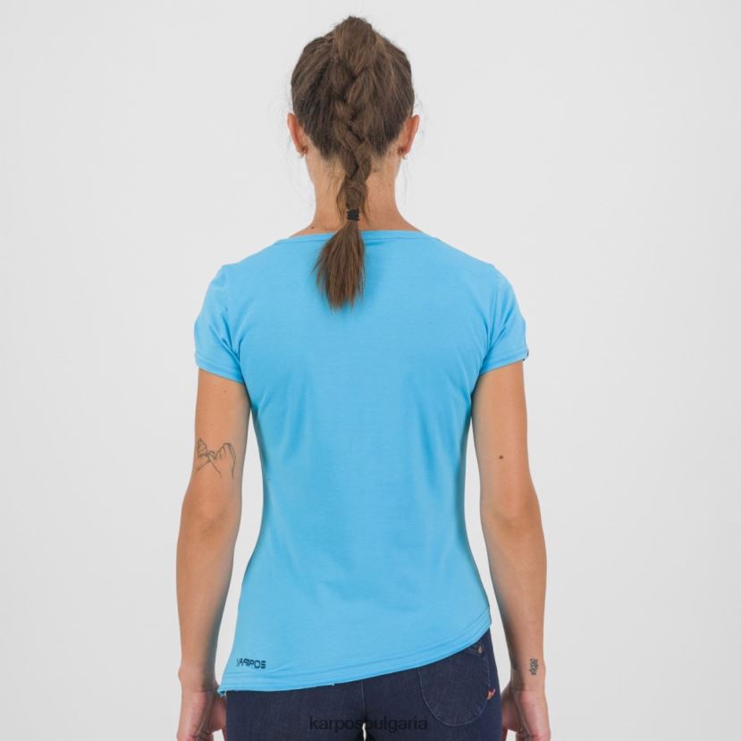 тениска| син атол Жени Karpos anemone evo w тениска FZ08Z1361