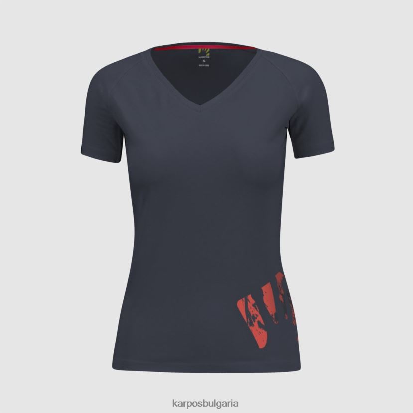 тениска| омбре синьо Жени Karpos astro alpino w тениска FZ08Z1364