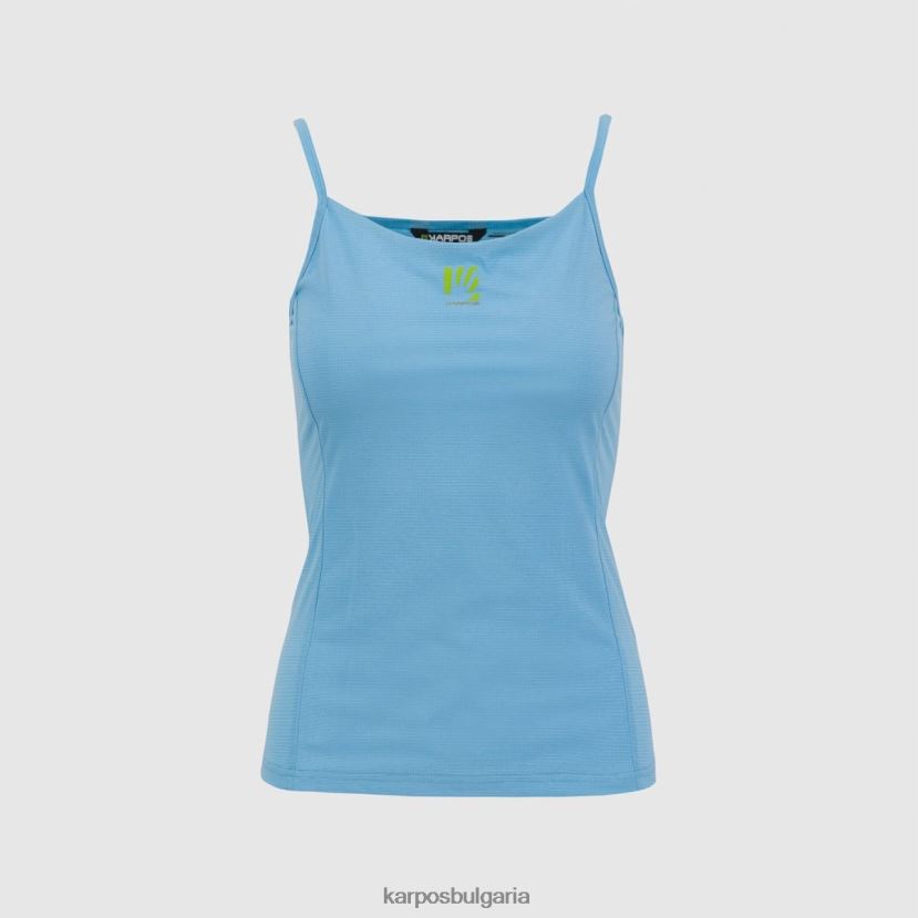тениска| аквамарин/изворно езеро Жени Karpos bull sun evo w top FZ08Z1342