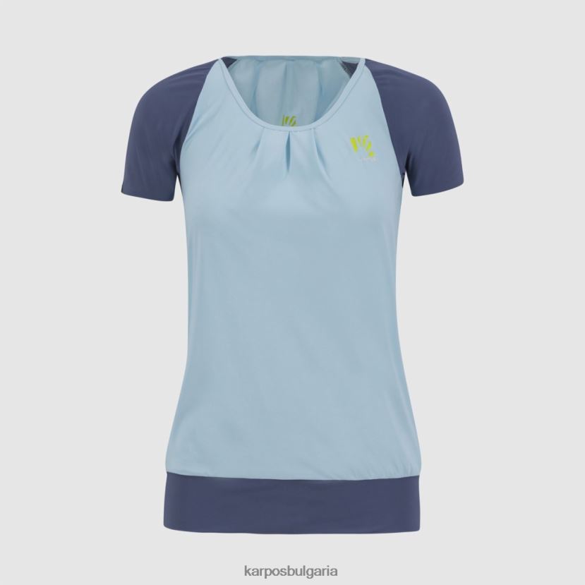 тениска| аквамарин/винтидж индиго Жени Karpos cengia w тениска FZ08Z1278