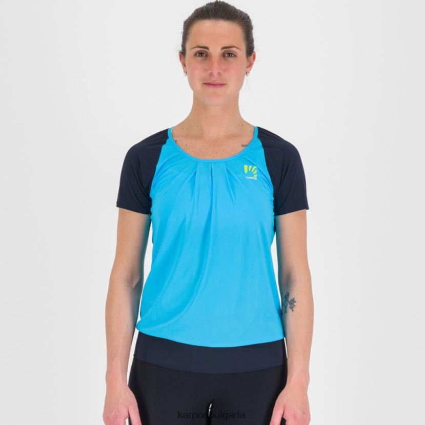 тениска| син атол/капитан на небето Жени Karpos cengia w тениска FZ08Z1279