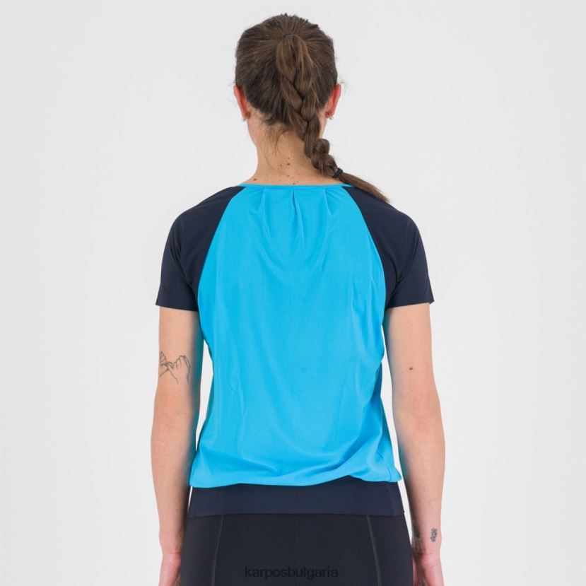 тениска| син атол/капитан на небето Жени Karpos cengia w тениска FZ08Z1279