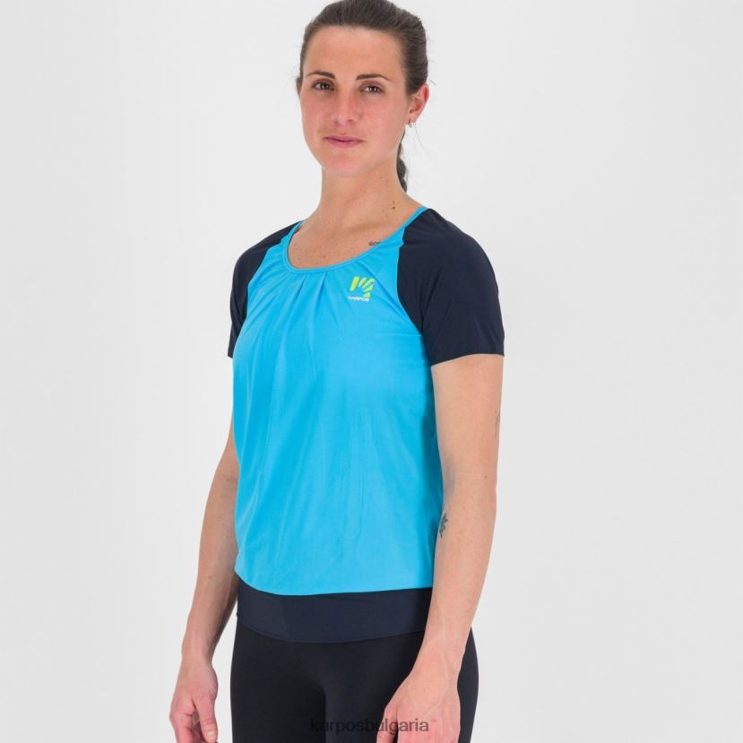 тениска| син атол/капитан на небето Жени Karpos cengia w тениска FZ08Z1279