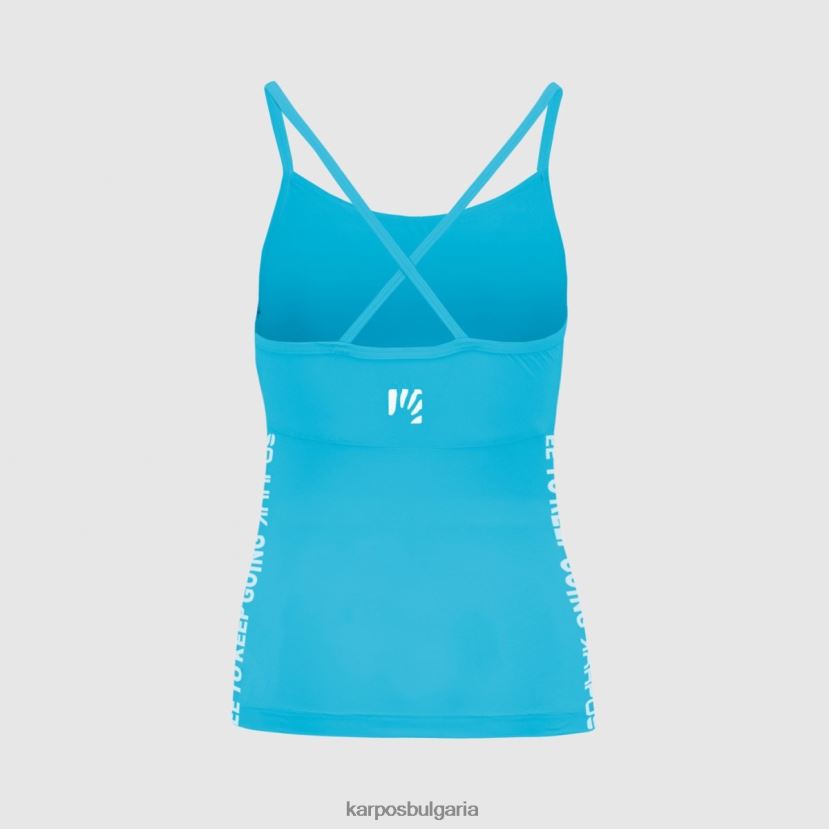 тениска| син атол/капитан на небето Жени Karpos easyfrizz с топ FZ08Z1285