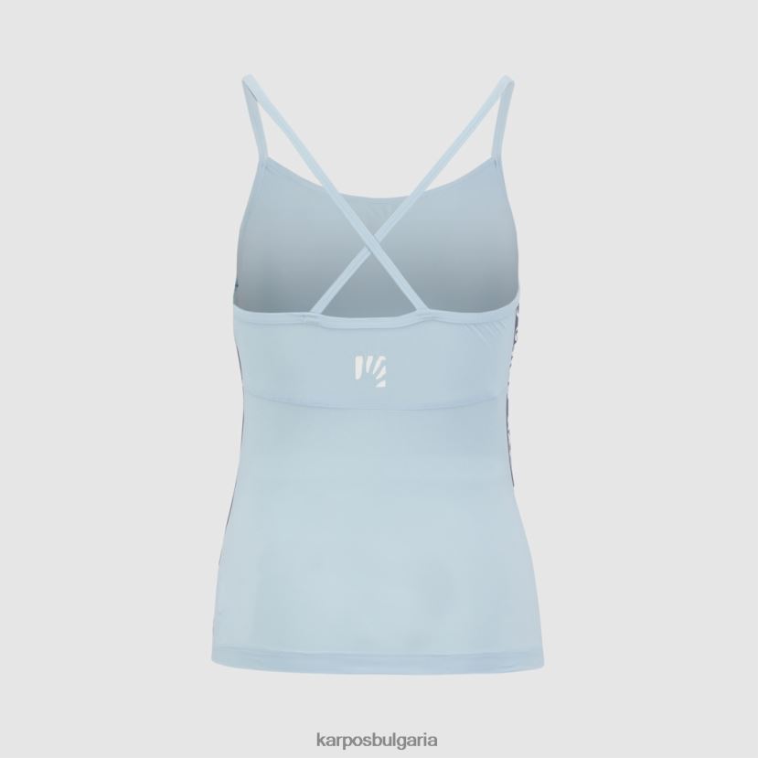тениска| аквамарин Жени Karpos easyfrizz с топ FZ08Z1286