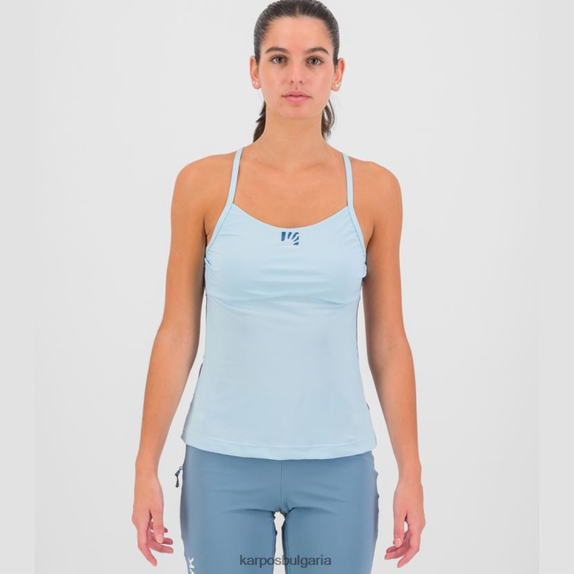 тениска| аквамарин Жени Karpos easyfrizz с топ FZ08Z1286