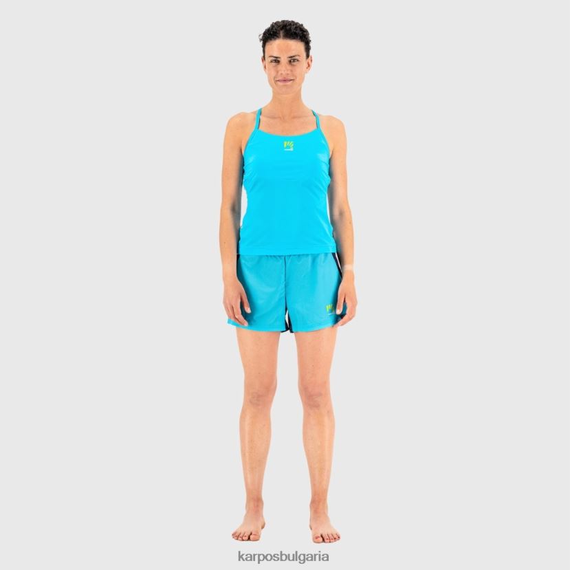 тениска| малиново излъчване/кабаре Жени Karpos easyfrizz с топ FZ08Z1287